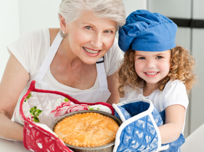 Do you remember baking with your Grandma?